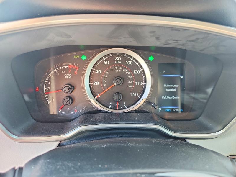 2022 Toyota Corolla VIN JTND4MBE0N3160869 COPART salvage auction — FRONT END, Tx - Certificate Of Title, sold $375 on 2026-07-28 (photo 9)
