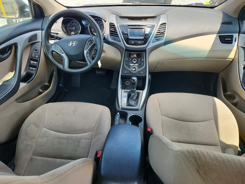 2014 Hyundai Elantra VIN KMHDH4AE3EU059955 COPART salvage auction — SIDE, Ga - Cert Of Title-Salvage, sold $275 on 2026-07-28 (photo 8)