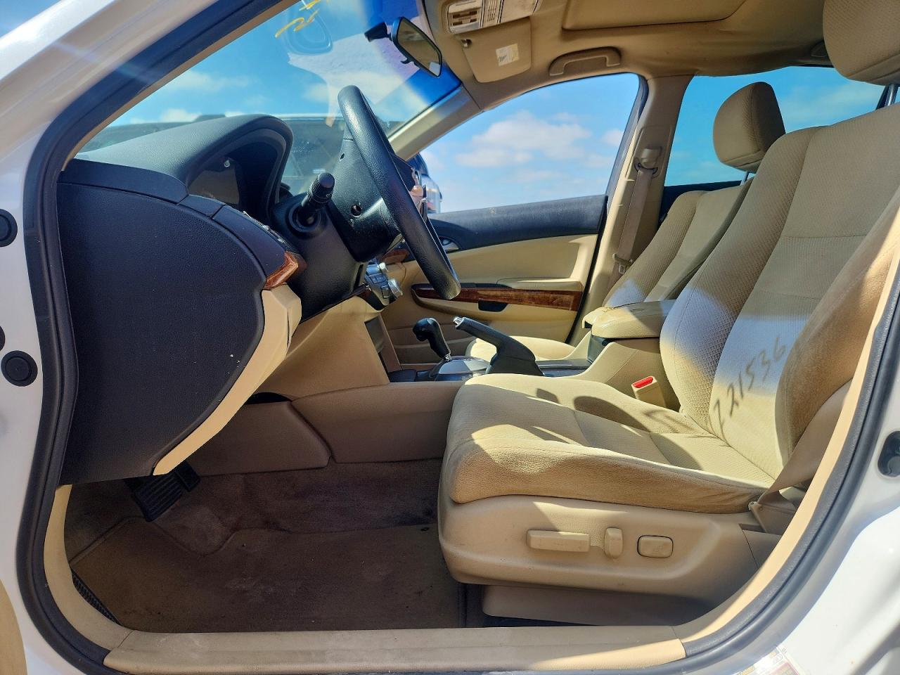 2012 Honda Accord VIN 1HGCP3F71CA024323 COPART salvage auction — Front End, TX - SALVAGE VEHICLE TITLE, sold $1,000 on 2026-07-09 (photo 7)
