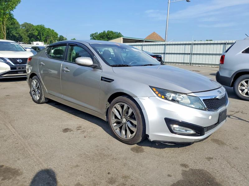 2013 Kia Optima VIN KNAGM4A74D5416239 COPART salvage auction — REAR END, Nj - Cert Of Title-Salvage, sold $625 on 2026-07-02 (photo 4)