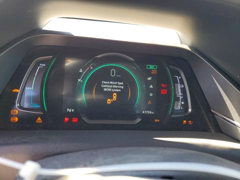 2022 Hyundai Ioniq VIN KMHC75LC8NU275199 COPART salvage auction — FRONT END, Md - Cert Of Salvage > 75% Damage, sold $1,550 on 2026-07-21 (photo 9)