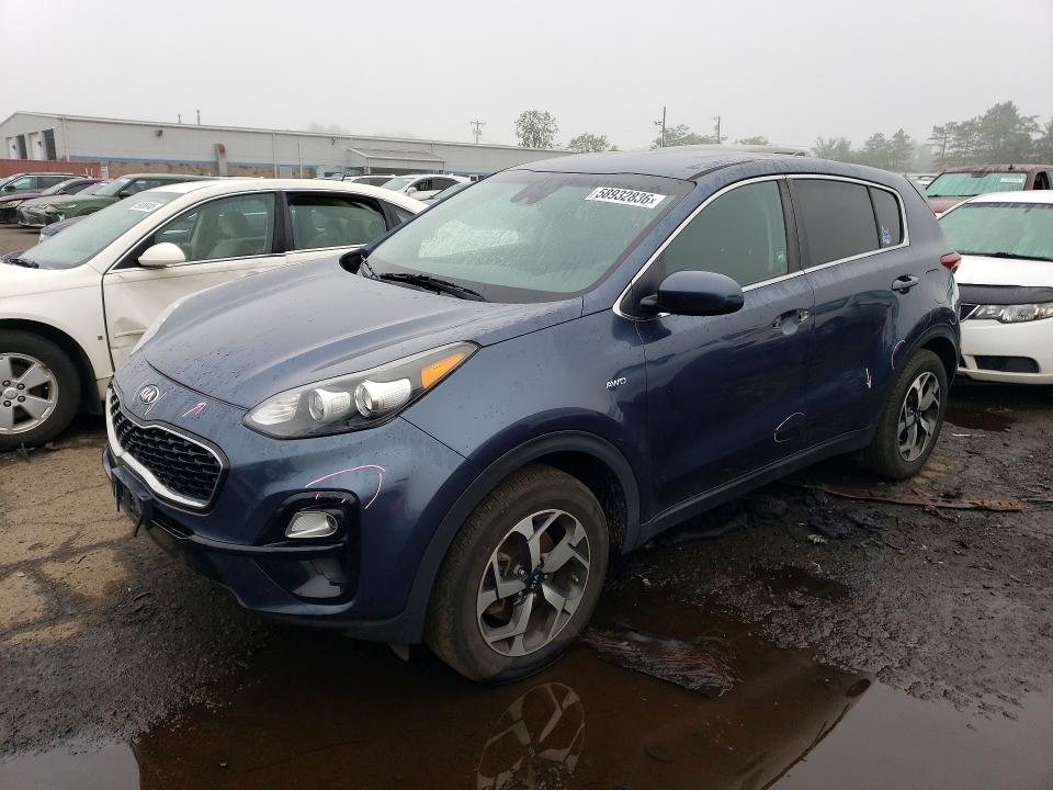 2020 Kia Sportage VIN KNDPMCAC8L7808637 COPART salvage auction — SIDE, Ct - Cert Of Title-Salvage, sold $3,550 on 2026-07-24 (photo 1)