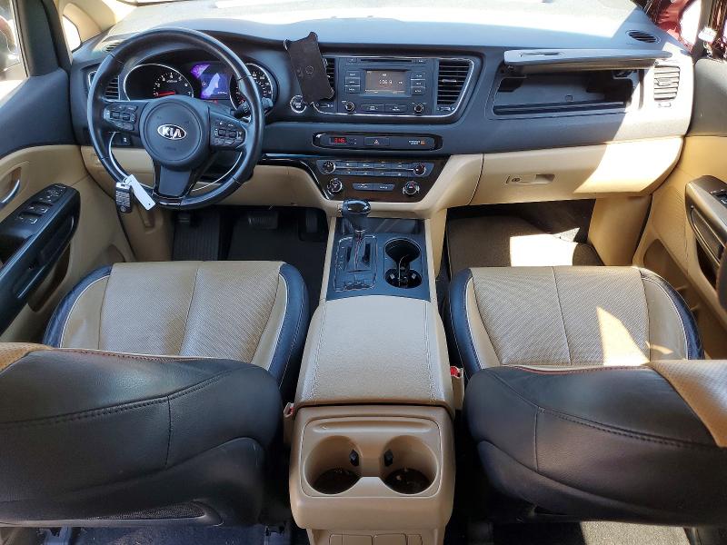 2016 Kia SEDONA VIN KNDMB5C18G6210026 COPART salvage auction — FRONT END, Wa - Bill Of Sale, sold $2,850 on 2026-07-13 (photo 8)