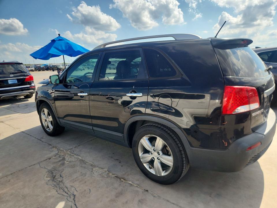 2013 Kia VIN 5XYKU4A28DG356720 COPART salvage auction — FRONT END, Tx - Salvage Vehicle Title, sold $1,450 on 2026-07-13 (photo 2)