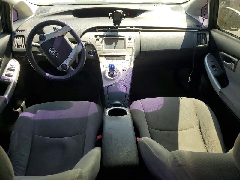 2012 Toyota Prius VIN JTDKN3DU3C5449401 COPART salvage auction — REAR END, CA - SALVAGE CERTIFICATE, sold $100 on 2026-07-28 (photo 8)