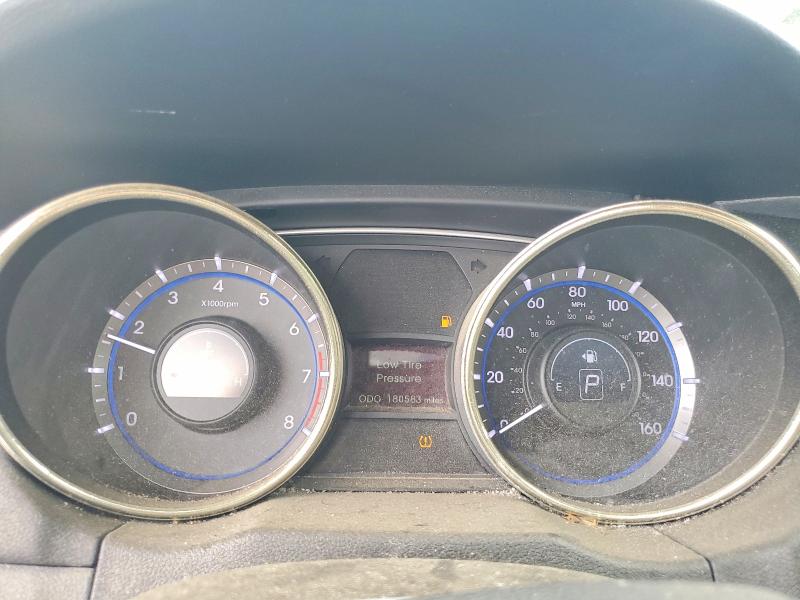 2011 Hyundai Sonata VIN 5NPEC4AB3BH305308 COPART salvage auction — REAR END, Tn - Salvage Certificate, sold $650 on 2026-07-08 (photo 9)