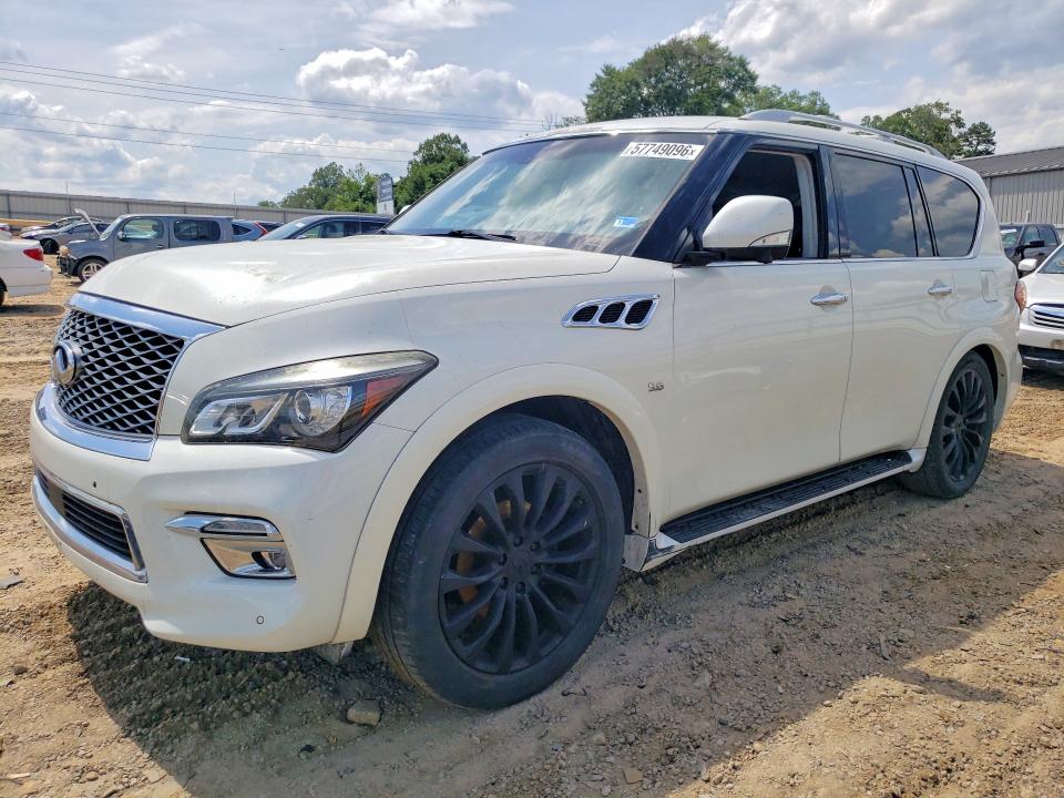 2015 Infiniti VIN JN8AZ2NE2F9080646 COPART salvage auction — FRONT END, Va - Cert Of Title - Salvage, sold $1,800 on 2026-07-17 (photo 1)