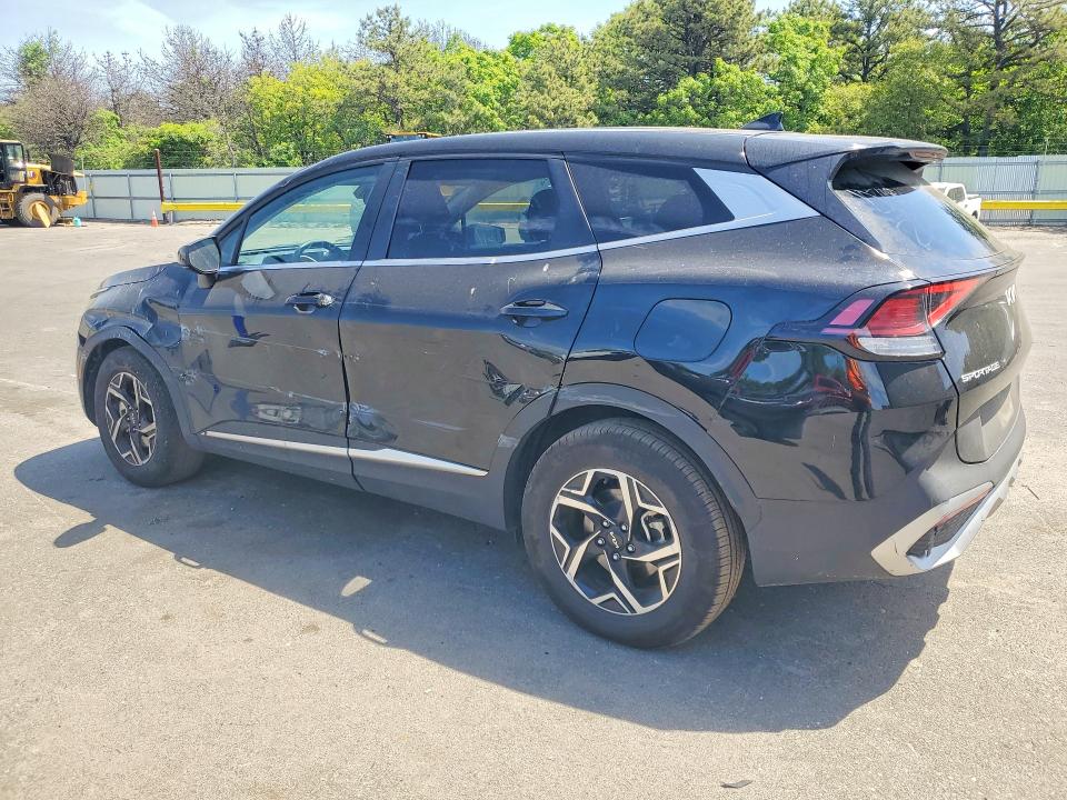 2025 Kia Sportage VIN 5XYK23DF2SG319707 COPART salvage auction — FRONT END, Ga - Certificate Of Title, sold $10,700 on 2026-07-06 (photo 2)