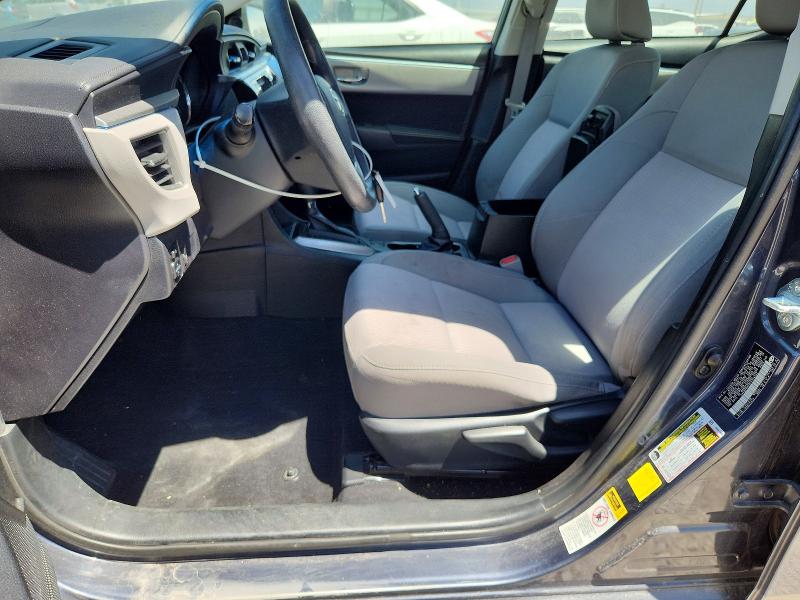 2015 Toyota Corolla VIN 5YFBPRHE8FP324532 COPART salvage auction — FRONT END, UT - SALVAGE CERTIFICATE, sold $3,750 on 2026-07-10 (photo 7)