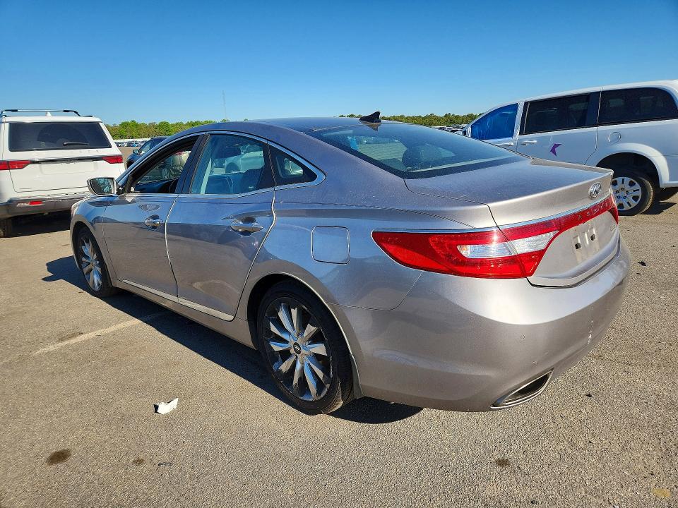 2013 Hyundai Azera VIN KMHFH4JG4DA249273 COPART salvage auction — FRONT END, Ny - Mv-907A Salvage Certificate, sold $1,250 on 2026-07-13 (photo 2)