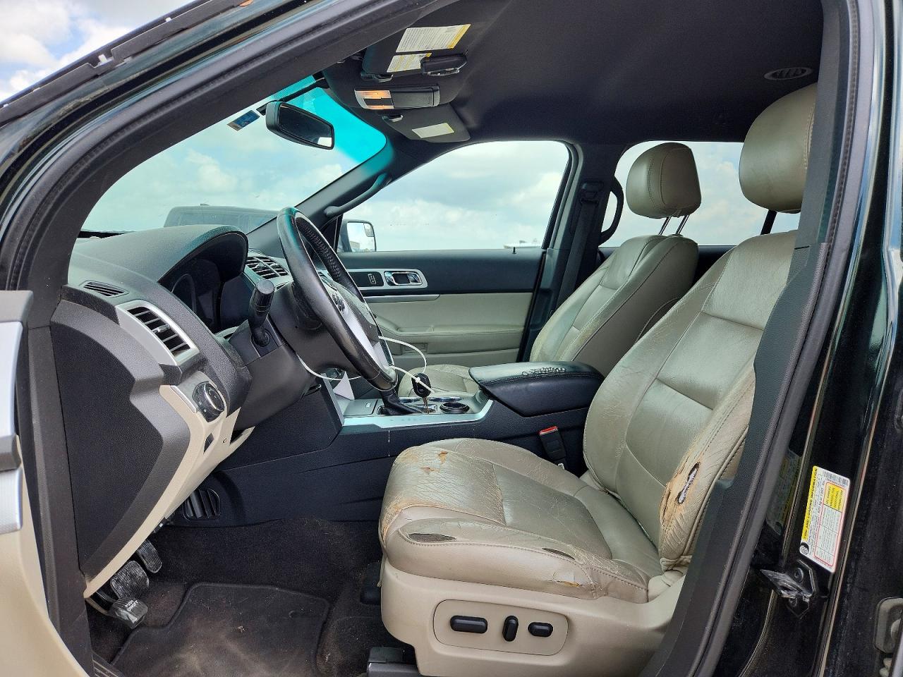 2013 Ford Explorer VIN 1FM5K7D90DGA04057 COPART salvage auction — Front End, TX - SALVAGE VEHICLE TITLE, sold $1,450 on 2026-07-09 (photo 7)