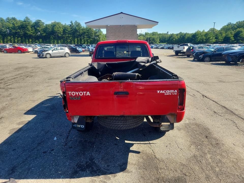 2003 Toyota Tacoma VIN 5TEWN72N83Z158751 COPART salvage auction — REAR END, RI - SALVAGE CERTIFICATE OF TITLE, sold $1,800 on 2026-07-28 (photo 6)