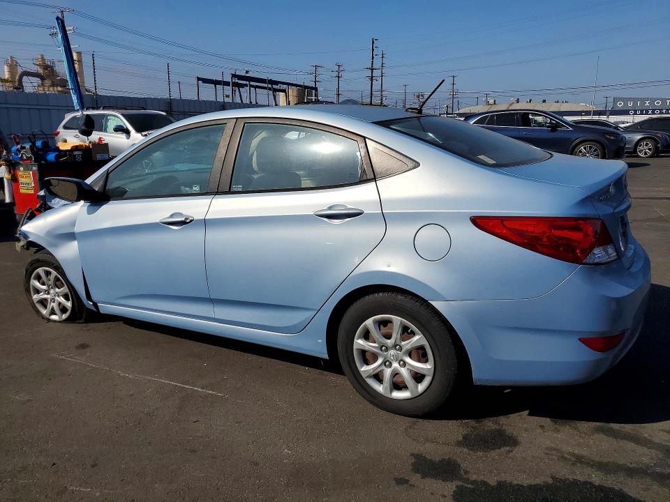 2014 Hyundai VIN KMHCT4AE5EU640285 COPART salvage auction — FRONT END, Ca - Salvage Certificate, sold $275 on 2026-07-13 (photo 2)