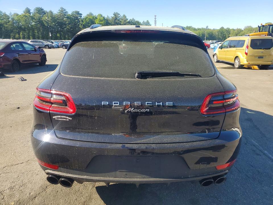 2018 Porsche Macan VIN WP1AA2A59JLB18473 COPART salvage auction — FRONT END, Ri - Salvage Certificate Of Title, sold $7,400 on 2026-07-30 (photo 6)
