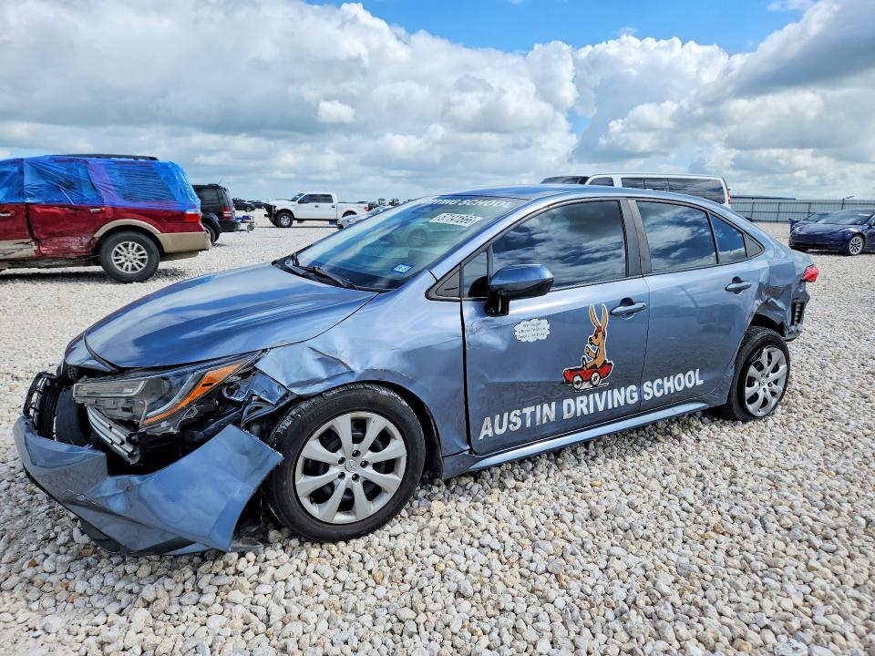 2023 Toyota VIN 5YFB4MDE5PP076646 COPART salvage auction — FRONT END, Tx - Salvage Vehicle Title, sold $3,800 on 2026-07-16 (photo 1)