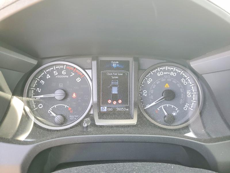 2021 Toyota Tacoma VIN 3TMCZ5AN1MM387431 COPART salvage auction — REAR END, Ca - Salvage Certificate, sold $20,400 on 2026-07-02 (photo 9)