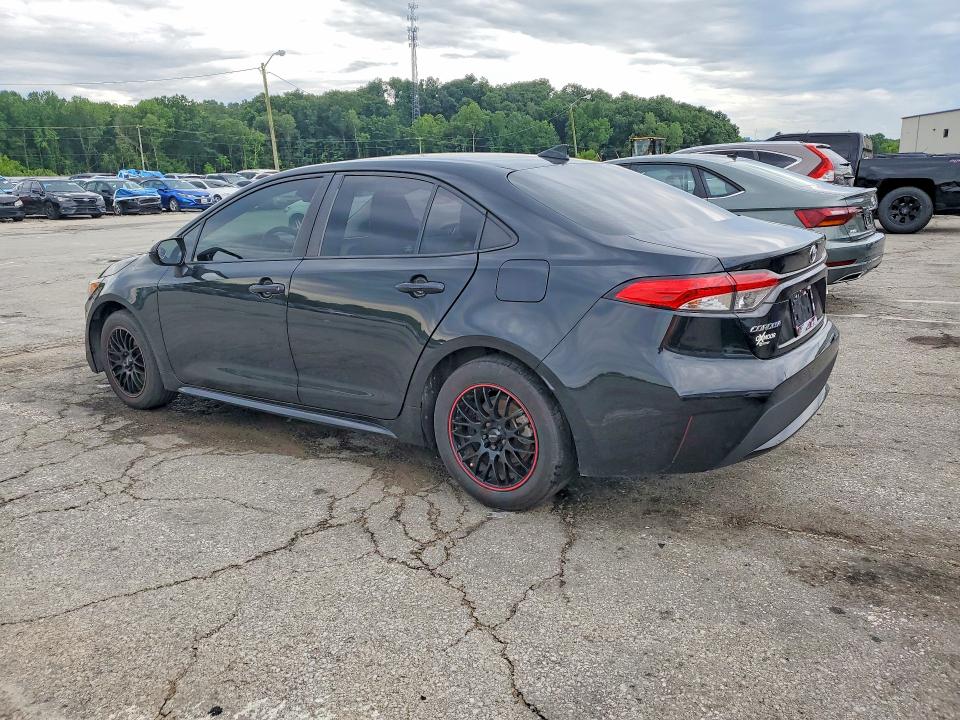 2020 Toyota Corolla VIN 5YFEPRAE7LP130660 COPART salvage auction — HAIL, Ky - Hail Salvage Brand, sold $4,750 on 2026-07-13 (photo 2)