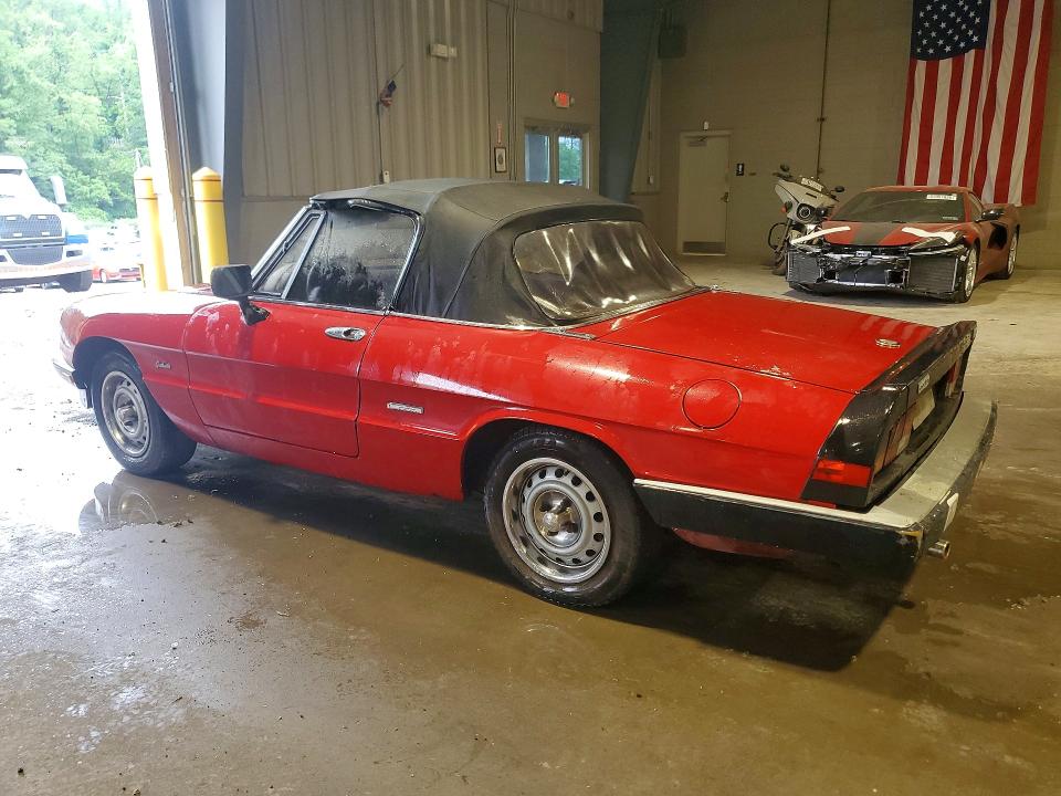 1986 Alfa romeo Giulia VIN ZARBA5414G1043255 COPART salvage auction — SIDE, Pa - Certificate Of Salvage, sold $550 on 2026-07-22 (photo 2)