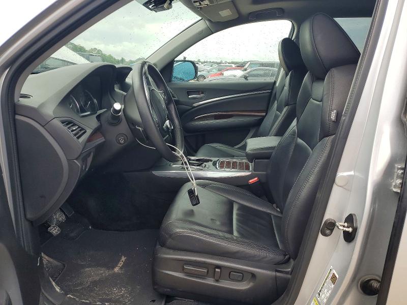 2014 Acura Mdx VIN 5FRYD3H40EB020191 COPART salvage auction — FRONT END, Tx - Salvage Vehicle Title, sold $3,500 on 2026-07-10 (photo 7)