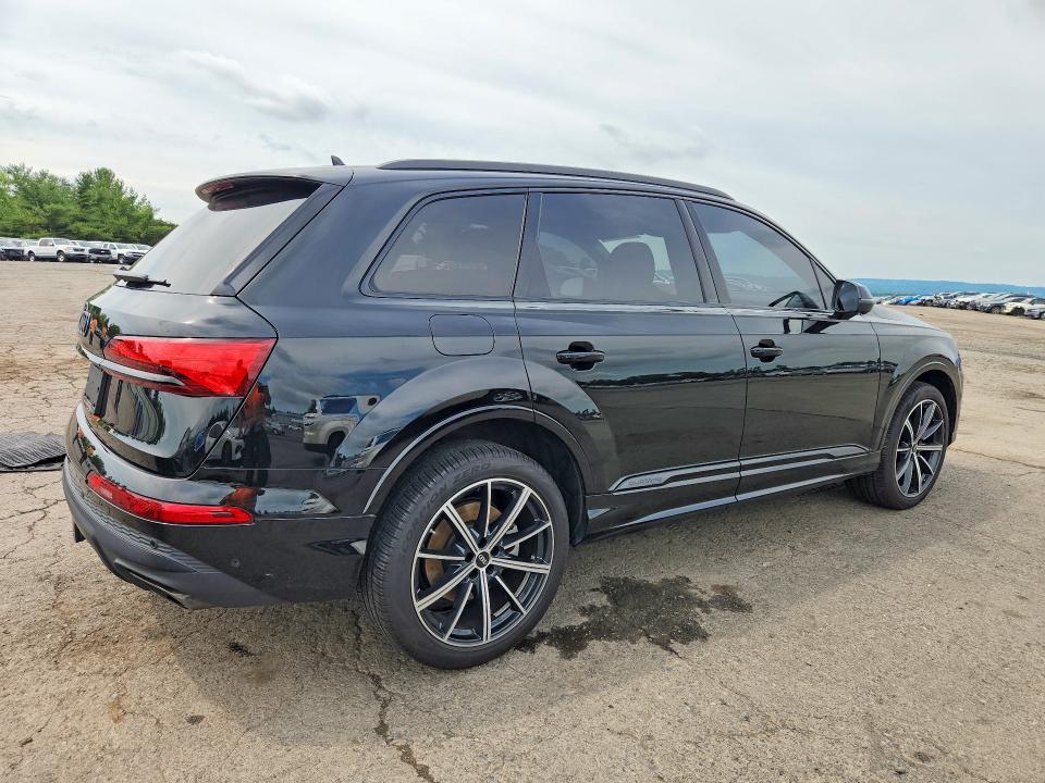 2025 Audi Q7 VIN WA1LCBF76SD003916 COPART salvage auction — FRONT END, Pa - Certificate Of Salvage, sold $27,500 on 2026-07-31 (photo 3)
