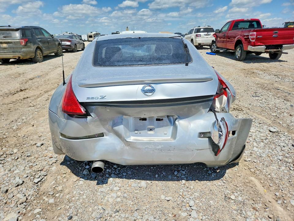 2004 Nissan 350z VIN JN1AZ34E54T061840 COPART salvage auction — REAR END, Ne - Cert Of Title-Salvage, sold $1,700 on 2026-07-28 (photo 6)