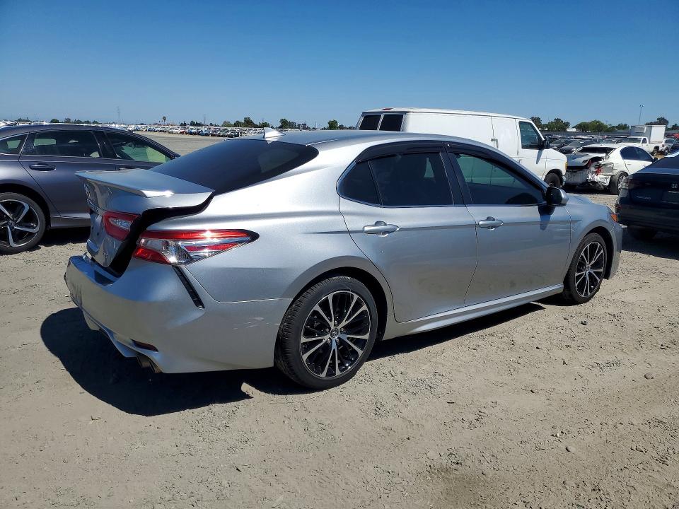 2019 Toyota Camry VIN 4T1B11HK0KU173767 COPART salvage auction — REAR END, Ca - Salvage Certificate, sold $4,650 on 2026-07-02 (photo 3)