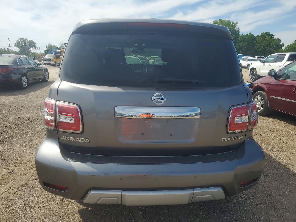 2017 Nissan VIN JN8AY2NEXH9705154 COPART salvage auction — NORMAL WEAR, IA - CERTIFICATE OF TITLE, sold $3,400 on 2026-07-31 (photo 6)