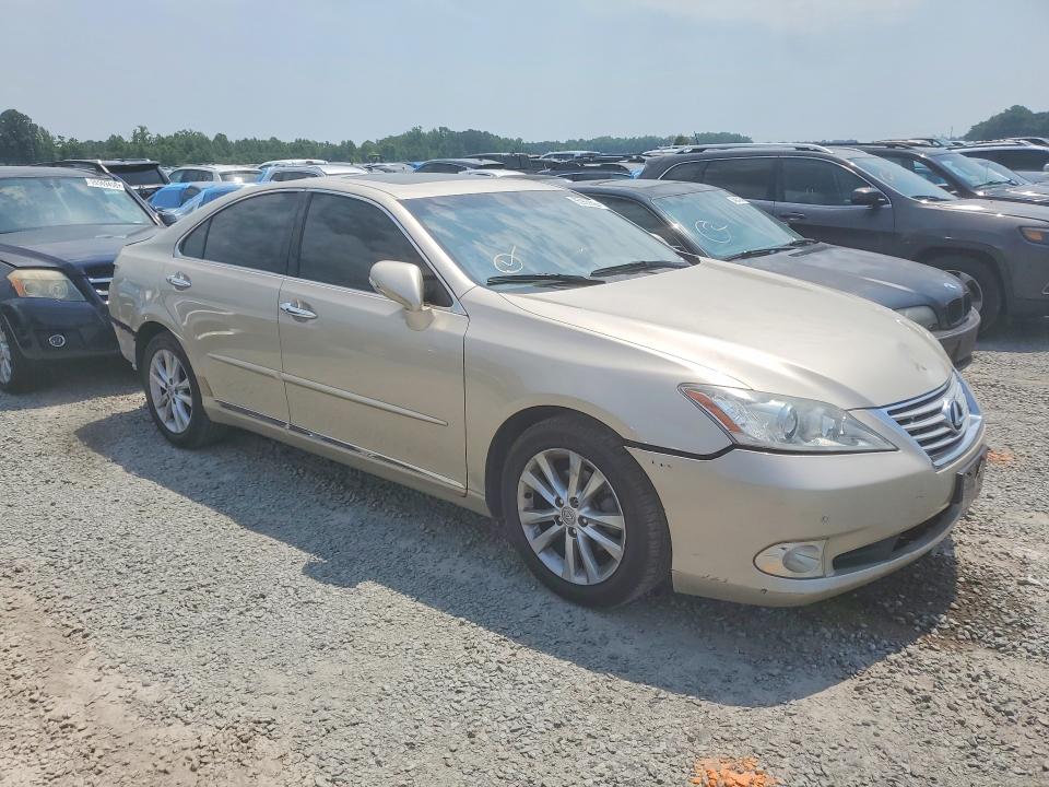 2011 Lexus ES VIN JTHBK1EG2B2450818 COPART salvage auction — REAR END, Nc - Salvage Certificate Of Title, sold $4,500 on 2026-07-20 (photo 4)