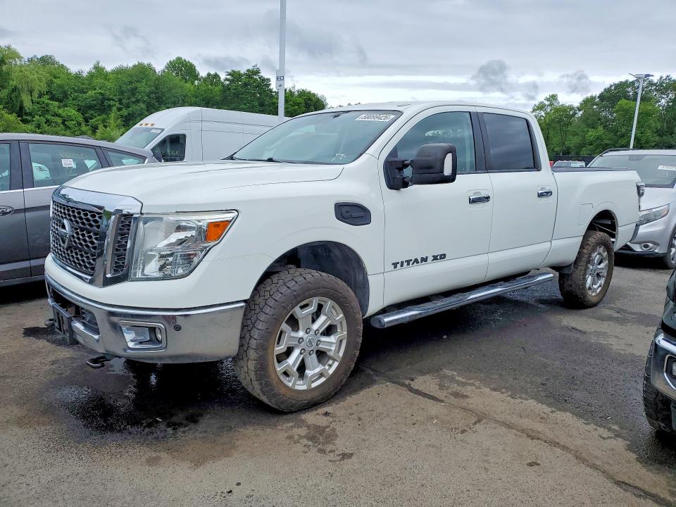2016 Nissan TITAN VIN 1N6BA1F38GN516341 COPART salvage auction — MINOR DENT/SCRATCHES, WY - CERTIFICATE OF TITLE (P), sold $7,500 on 2026-07-27 (photo 1)