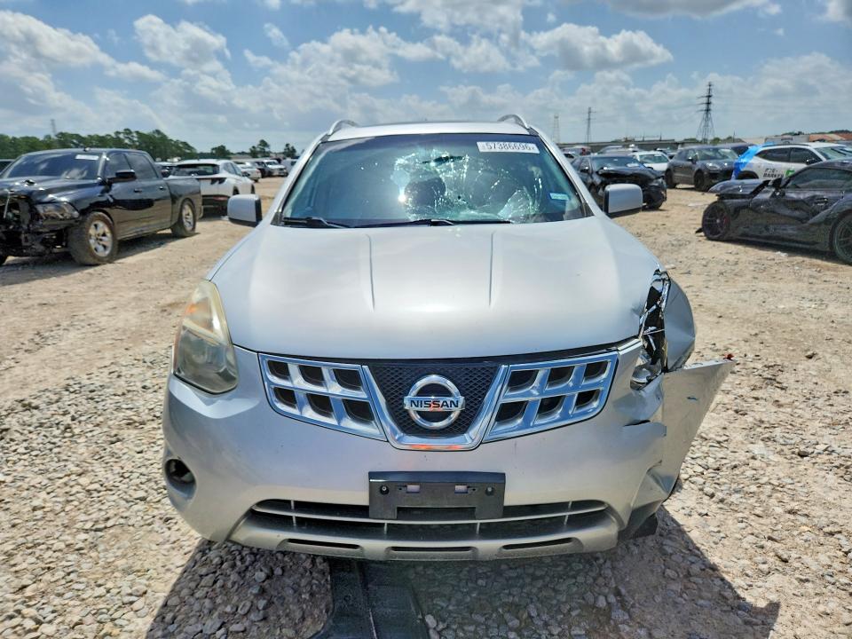 2011 Nissan Rogue VIN JN8AS5MV4BW687201 COPART salvage auction — FRONT END, Tx - Salvage Vehicle Title, sold $1,299 on 2026-07-18 (photo 5)