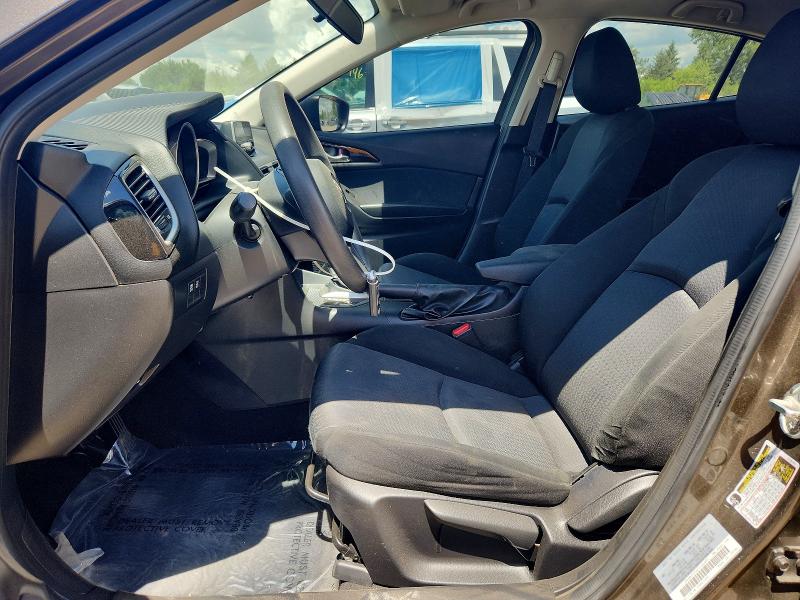 2014 Mazda 3 VIN JM1BM1U74E1166095 COPART salvage auction — FRONT END, Il - Salvage Certificate, sold $1,650 on 2026-07-28 (photo 7)