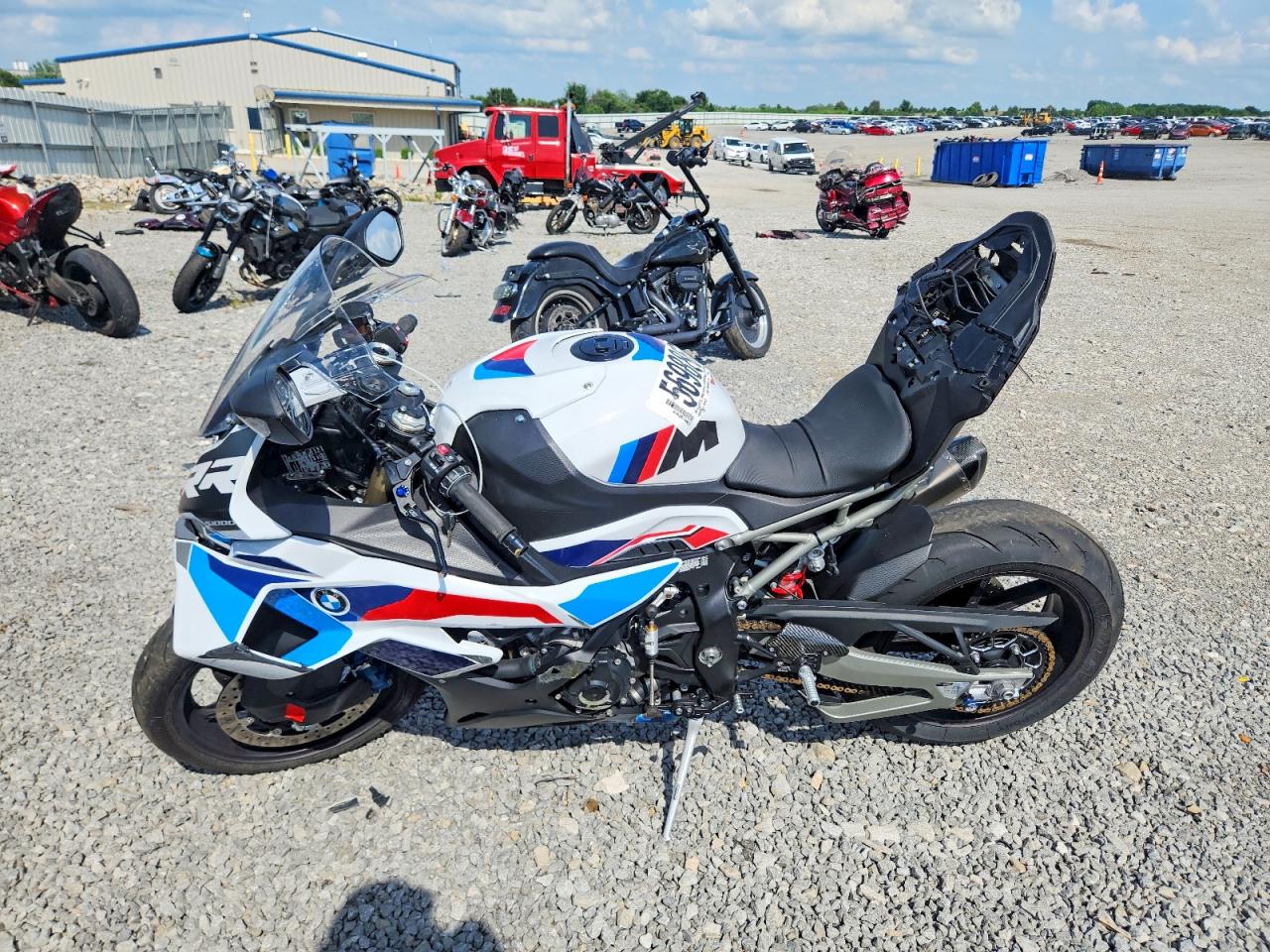 2025 BMW S 1000 VIN WB10P2300S6K99604 COPART salvage auction — Rear End, KY - CERT OF TITLE-SALVAGE, sold $13,100 on 2026-07-02 (photo 3)