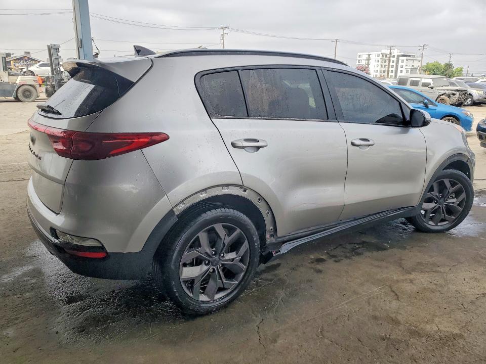 2022 Kia Sportage VIN KNDP63AC7N7961684 COPART salvage auction — FRONT END, Ca - Salvage Certificate, sold $4,650 on 2026-07-16 (photo 3)