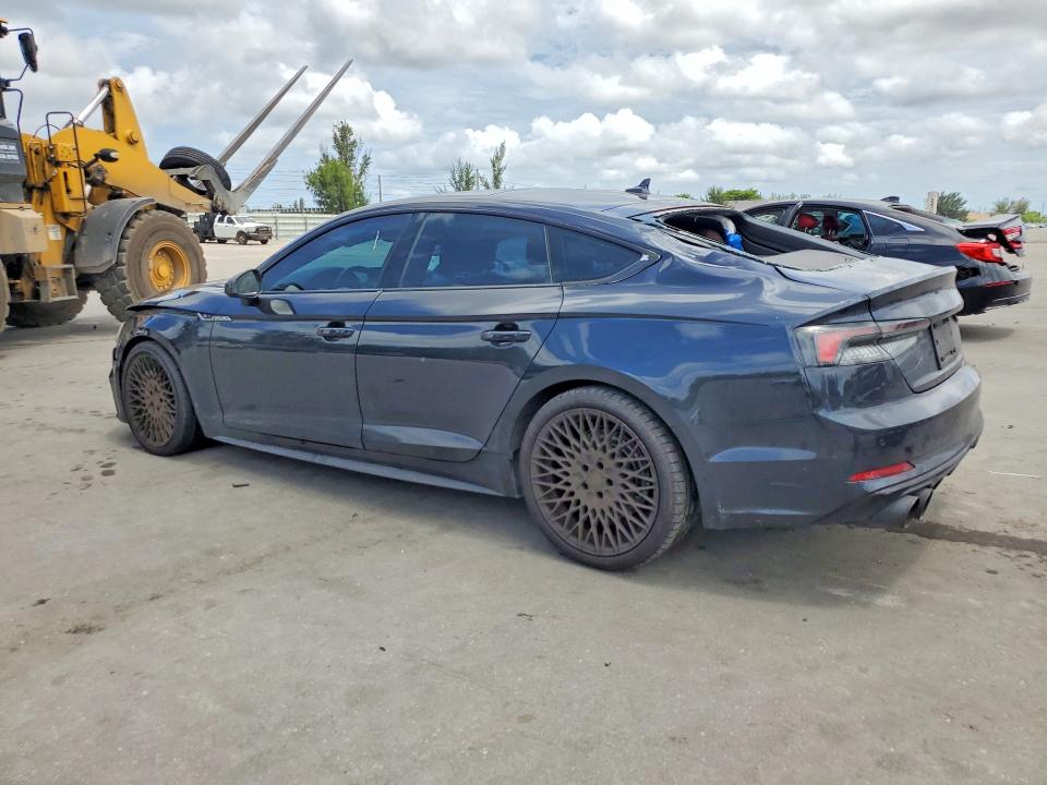 2018 Audi A5 VIN WAUFNCF57JA041766 COPART salvage auction — FRONT END, Fl - Cert Of Title Slvg Rebuildable, sold $1,900 on 2026-07-15 (photo 2)
