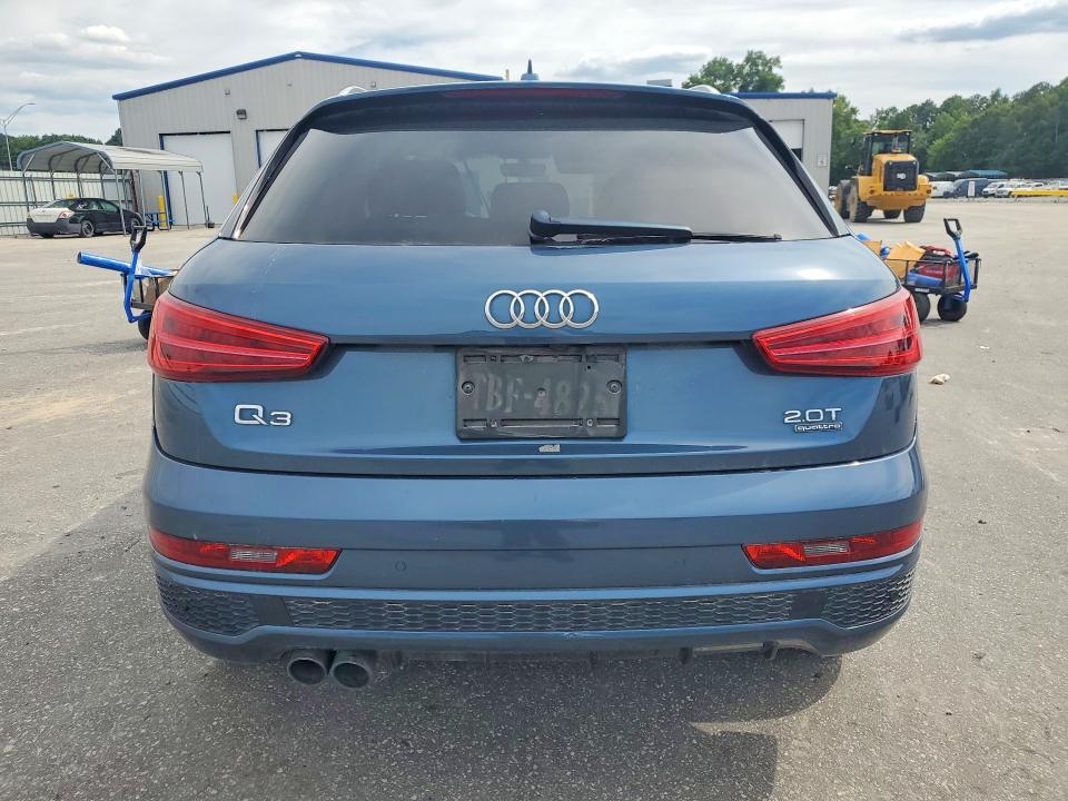 2018 Audi Q3 VIN WA1ECCFS3JR025411 COPART salvage auction — FRONT END, In - Certificate Of Title, sold $4,500 on 2026-07-09 (photo 6)