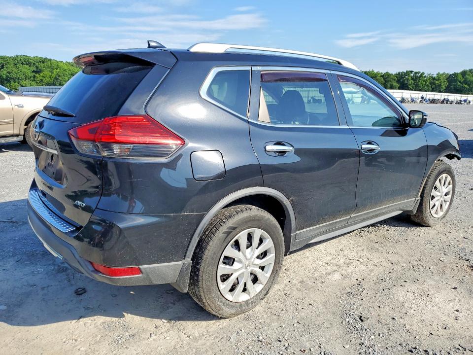 2017 Nissan Rogue VIN KNMAT2MV8HP514663 COPART salvage auction — FRONT END, Nc - Salvage Certificate Of Title, sold $1,600 on 2026-07-08 (photo 3)