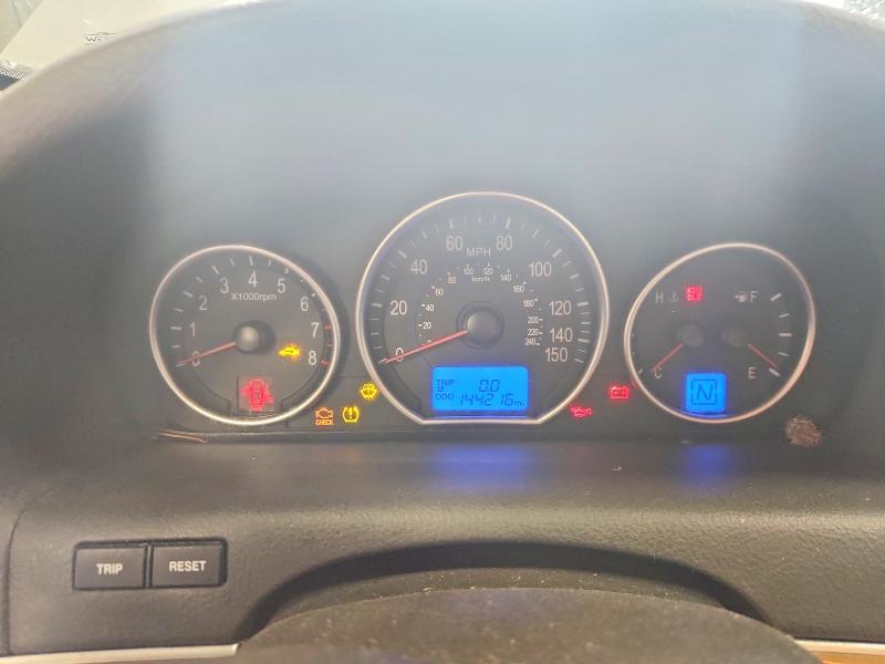 2012 Hyundai Veracruz VIN KM8NU4CC5CU194542 COPART salvage auction — MECHANICAL, Mt - Certificate Of Title, sold $925 on 2026-07-13 (photo 9)