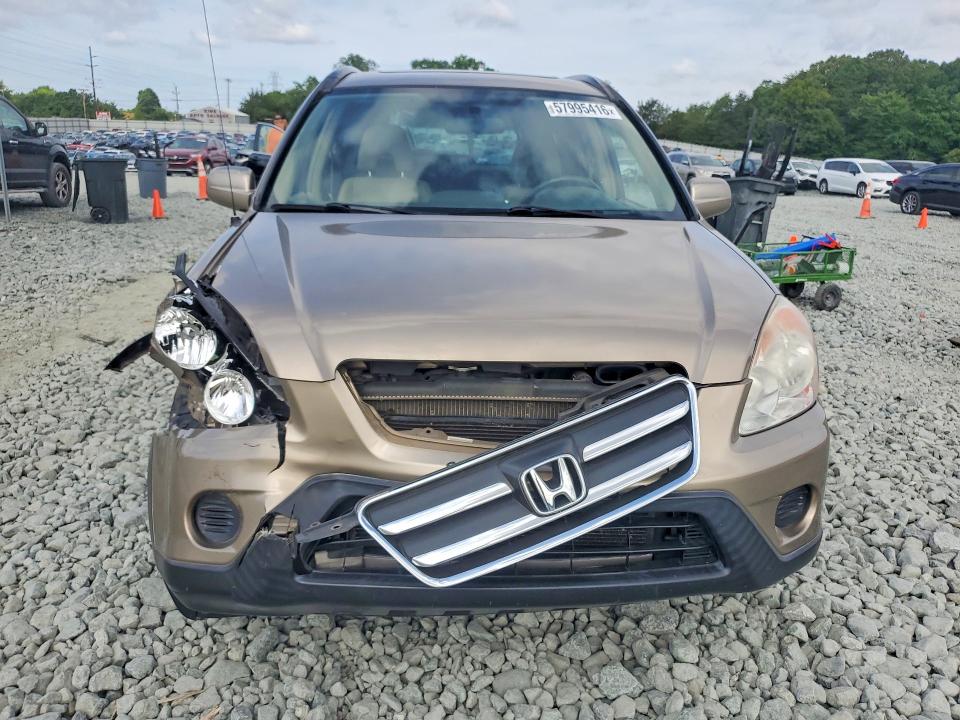 2005 Honda Cr-v VIN JHLRD78935C007377 COPART salvage auction — FRONT END, NC - SALVAGE CERTIFICATE OF TITLE, sold $1,050 on 2026-07-29 (photo 5)