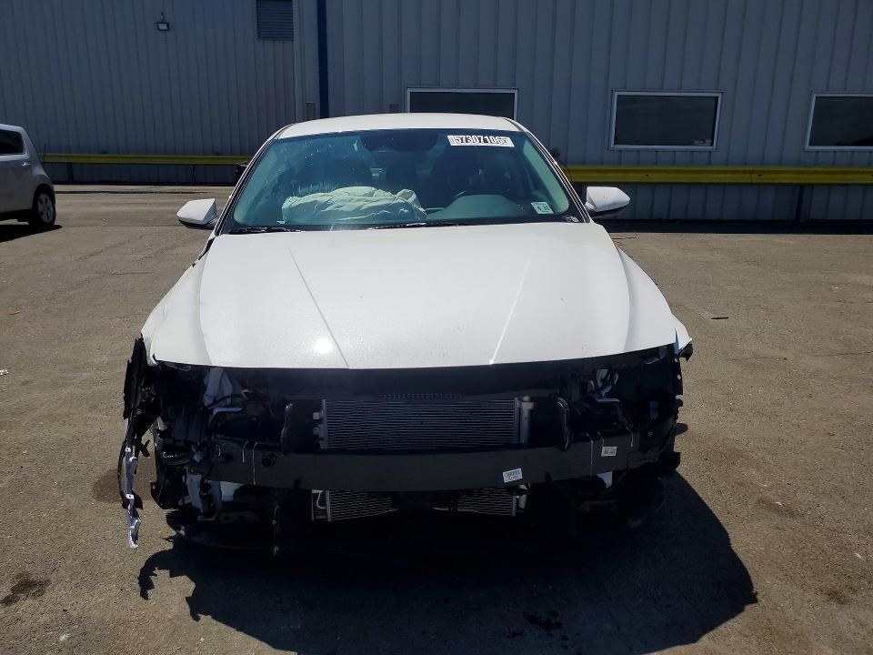 2026 Hyundai Elantra VIN KMHLM4DJ2TU202004 COPART salvage auction — FRONT END, VA - CERT OF TITLE - SALVAGE, sold $6,500 on 2026-07-06 (photo 5)