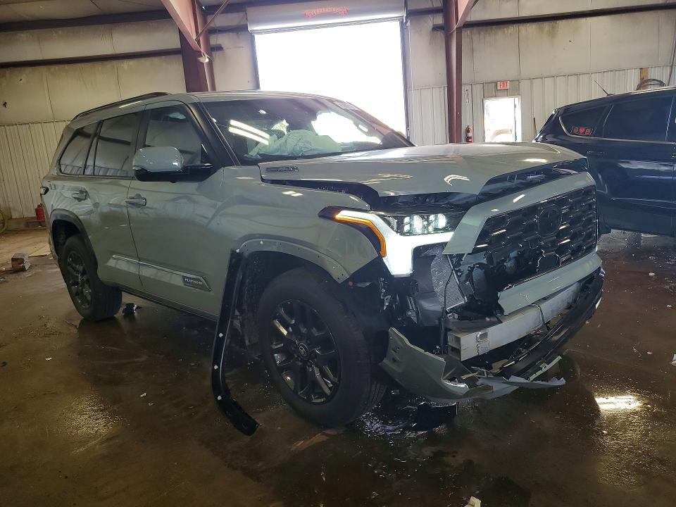 2026 Toyota Sequoia VIN 7SVAAABA3TX090291 COPART salvage auction — FRONT END, MI - CERT OF TITLE-SALVAGE VEHICLE, sold $38,000 on 2026-08-14 (photo 4)