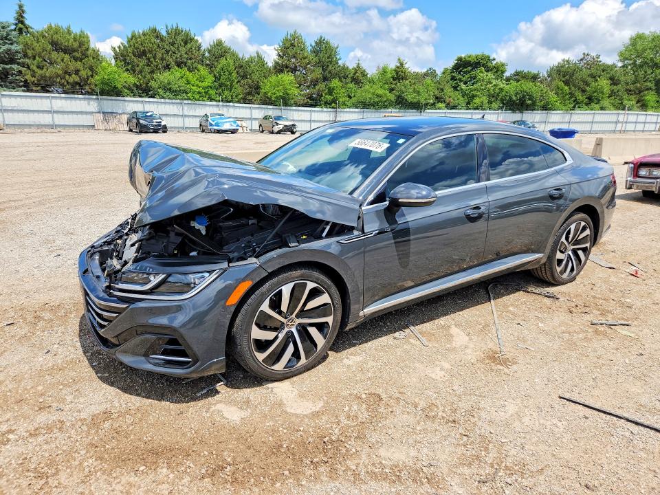 2021 Volkswagen VIN WVWSR7AN3ME010001 COPART salvage auction — FRONT END, Il - Salvage Certificate, sold $4,250 on 2026-08-06 (photo 1)