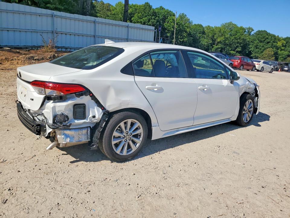 2026 Toyota Corolla VIN 5YFB4MDE9TP411644 COPART salvage auction — REAR END, Nc - Salvage Certificate Of Title, sold $7,400 on 2026-07-31 (photo 3)