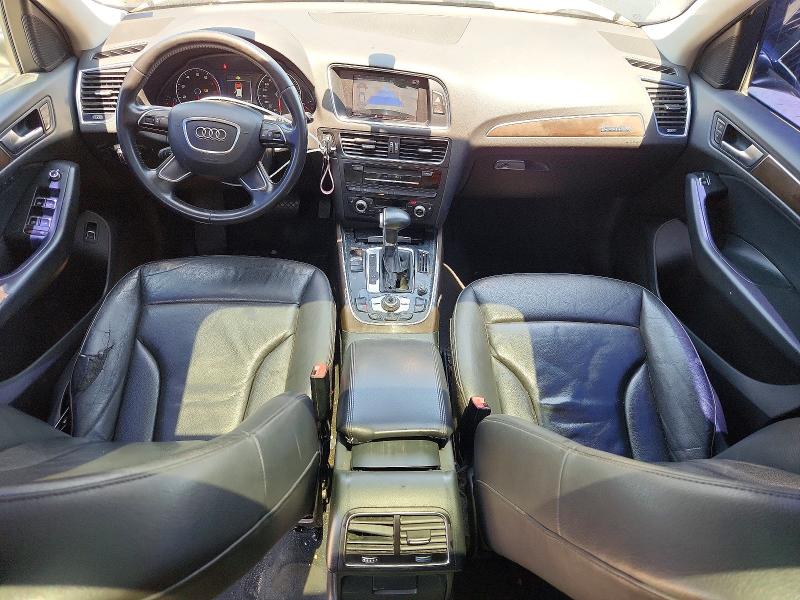2013 Audi Q5 VIN WA1LFAFP7DA011934 COPART salvage auction — FRONT END, VA - CERT OF TITLE - SALVAGE, sold $125 on 2026-07-28 (photo 8)