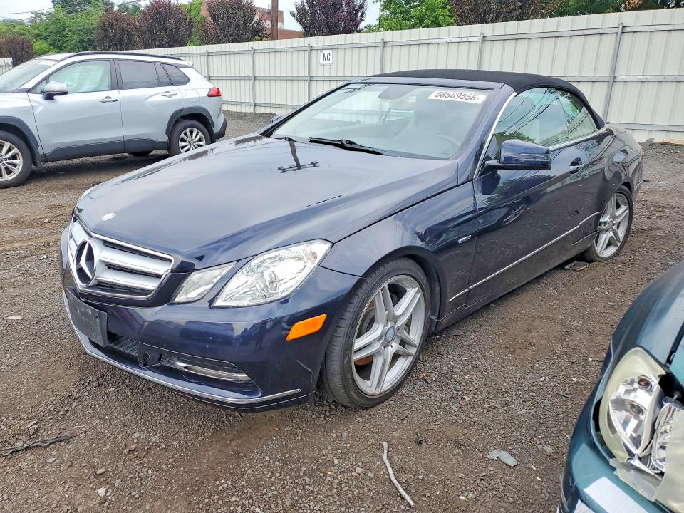 2012 Mercedes-benz E-class VIN WDDKK5KF3CF159930 COPART salvage auction — ALL OVER, Ct - Cert Of Title-Salvage, sold $1,150 on 2026-07-17 (photo 1)