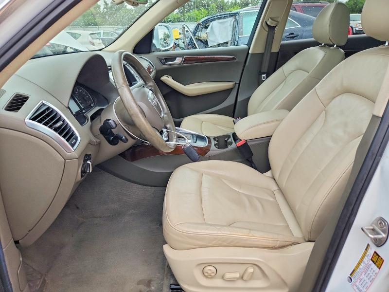 2012 Audi Q5 VIN WA1LFAFP9CA056629 COPART salvage auction — HAIL, Il - Salvage Certificate, sold $1,200 on 2026-07-30 (photo 7)