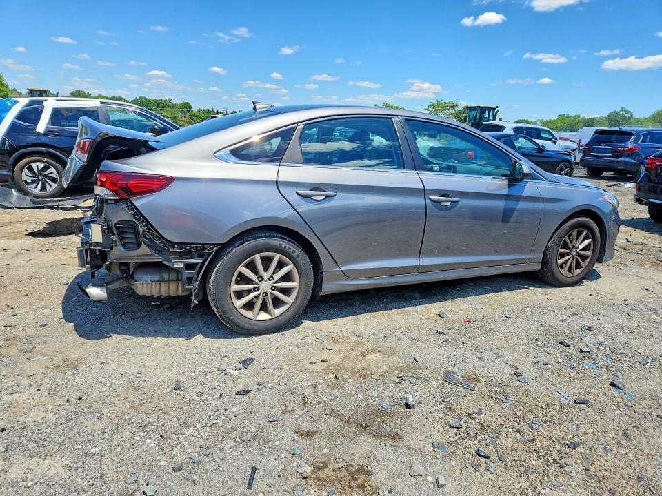 2019 Hyundai Sonata VIN 5NPE24AF7KH790154 COPART salvage auction — REAR END, Md - Cert Of Salvage > 75% Damage, sold $2,100 on 2026-07-02 (photo 3)