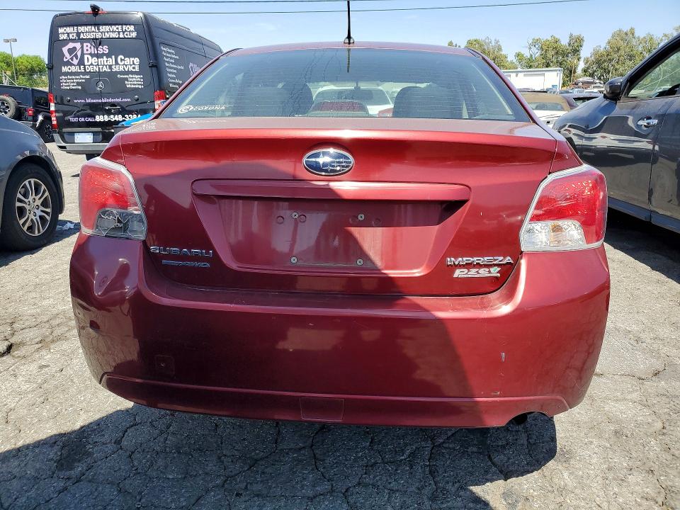 2013 Subaru Impreza VIN JF1GJAC61DH023477 COPART salvage auction — FRONT END, Salvage Title, sold $1,450 on 2026-07-16 (photo 6)
