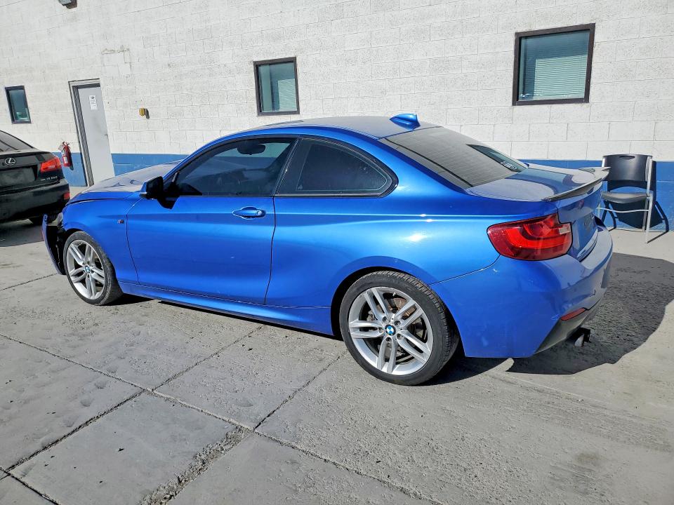 2016 BMW VIN WBA1F5C51GV343899 COPART salvage auction — FRONT END, Ut - Salvage Certificate, sold $1,400 on 2026-08-10 (photo 2)