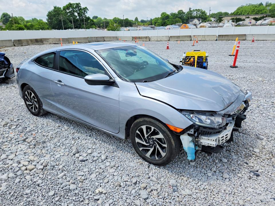 2017 Honda Civic VIN 2HGFC4B00HH310843 COPART salvage auction — FRONT END, Oh - Cert Of Title-Salvage, sold $2,250 on 2026-07-02 (photo 4)
