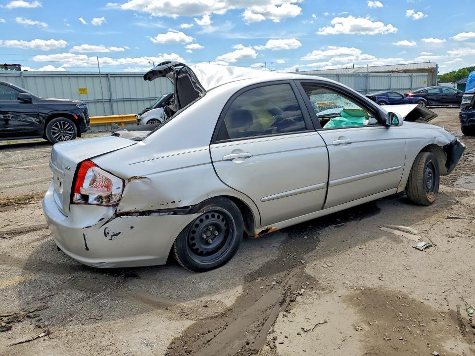 2009 Kia VIN KNAFE221595646063 COPART salvage auction — ALL OVER, In - Cert Of Title-Salvage Title, sold $250 on 2026-07-06 (photo 3)